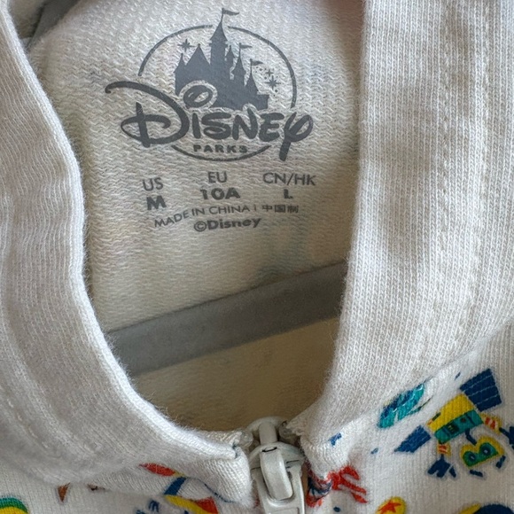 Disney Parks World of Pixar Collection Kids zip Hoodie Boys/Girls Medium - Picture 5 of 6